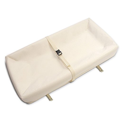 Naturepedic Organic Cotton 4-Sided Contoured Changing Pad - 16.5