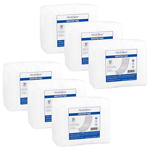 NorthShore Disposable Baby Diaper Doubler w/Adhesive, Small, Case/180 (6/30s), Ages 3+ years