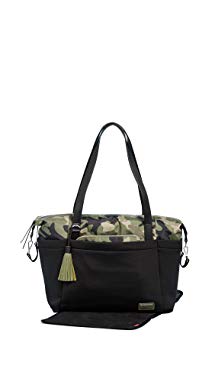 Skip Hop Nolita Neoprene Diaper Tote, Black/Camo