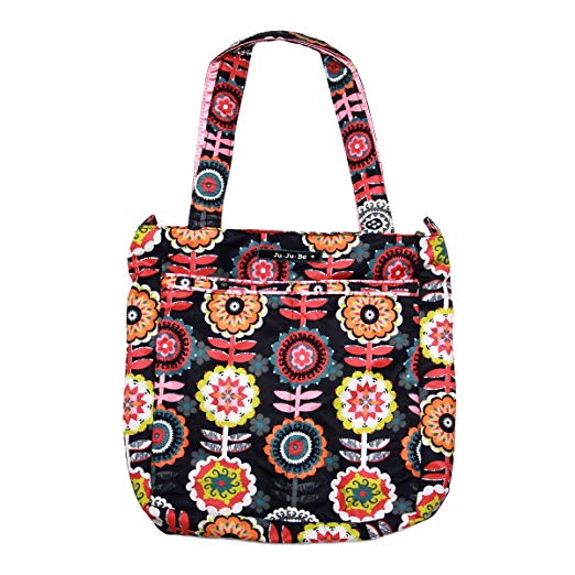 Ju-Ju-Be Classic Collection Be Light Tote Bag, Dancing Dahlias