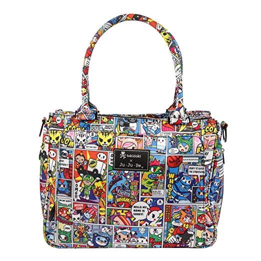 Ju-Ju-Be Tokidoki Collection Super Toki Structured Handbag Diaper Bag, Be Classy