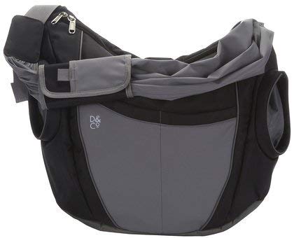 Daddy&Co Slide Diaper Bag in Black