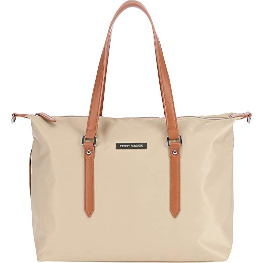 Perry Mackin Ashley Diaper Bag - Beige