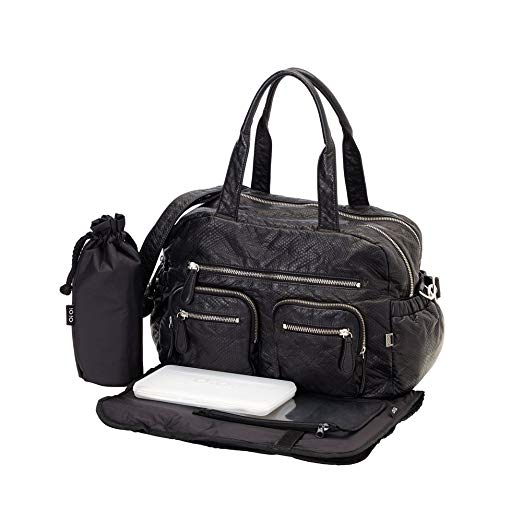 OiOi Faux Leather Carry All Diaper Bag -