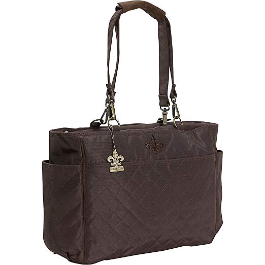 Kalencom Quilted Tote in Chocolate, 2963CHOC-CHOC