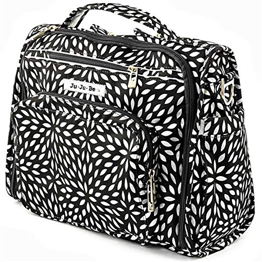 Ju-Ju-Be B.F.F. Convertible Diaper Bag, Platinum Petals