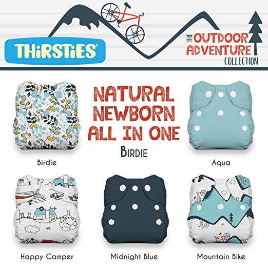 Package - Snap Natural Newborn All In One - Outdoor Adventure Collection Birdie