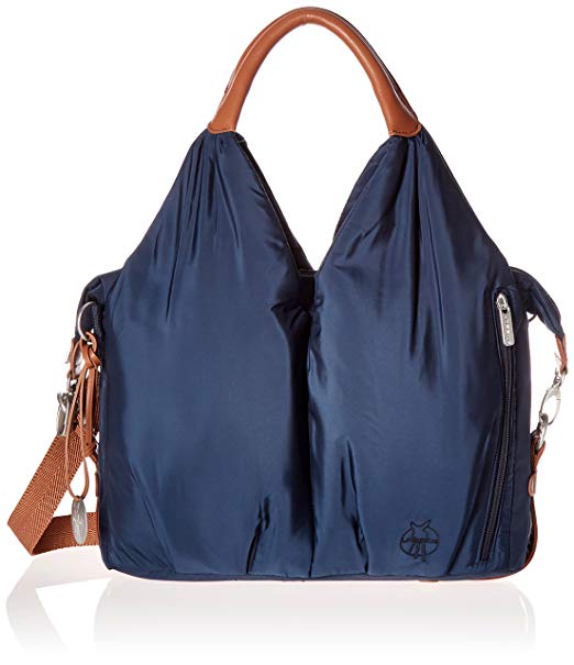 Lassig Glam Collection Signature Shoulder Bag Tote Hand-bag, Navy