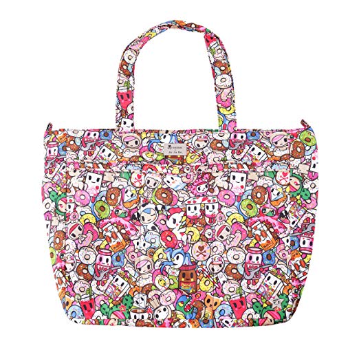 Ju-Ju-Be Super Be Zippered Tote Diaper Bag, Tokidoki Tokipops