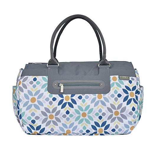 JJ Cole Parker Diaper Bag, Prairie Blossom