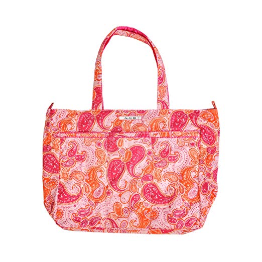 Ju-Ju-Be Super Zippered Tote Diaper Bag, Perfect Paisley