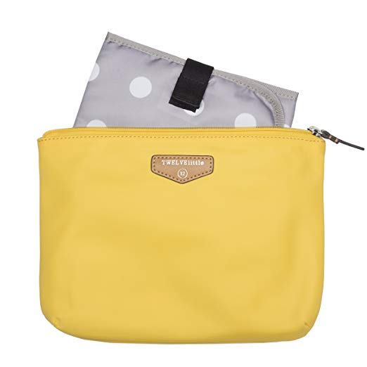 TWELVElittle Easy Diaper Pouch, Yellow