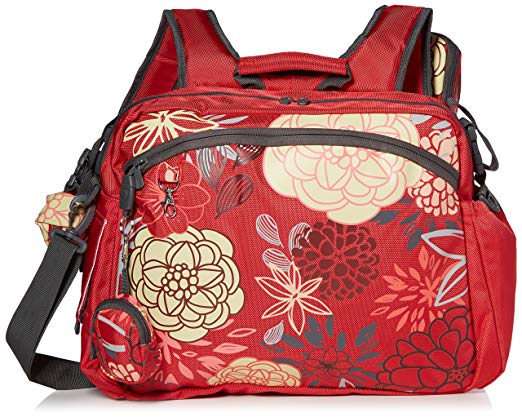 Simply Good Ultra Tote Bag, Red Marigolds/Roses